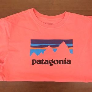 Orange/Pink Patagonia shirt